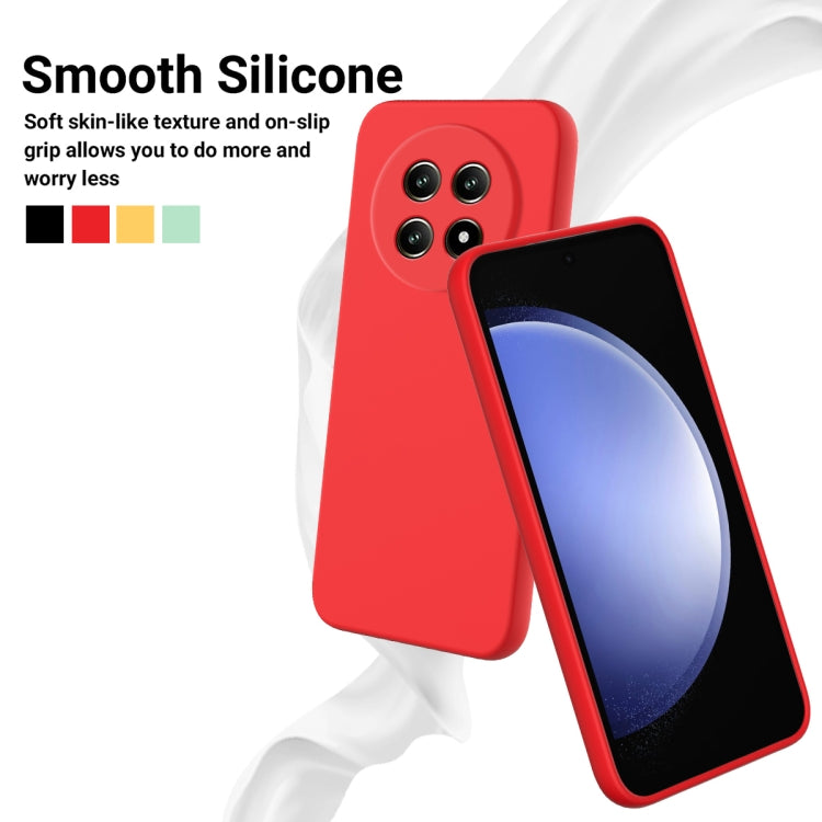 For Realme 13 Pro / 13 Pro + 5G Solid Color Liquid Silicone Dropproof Full Coverage Phone Case