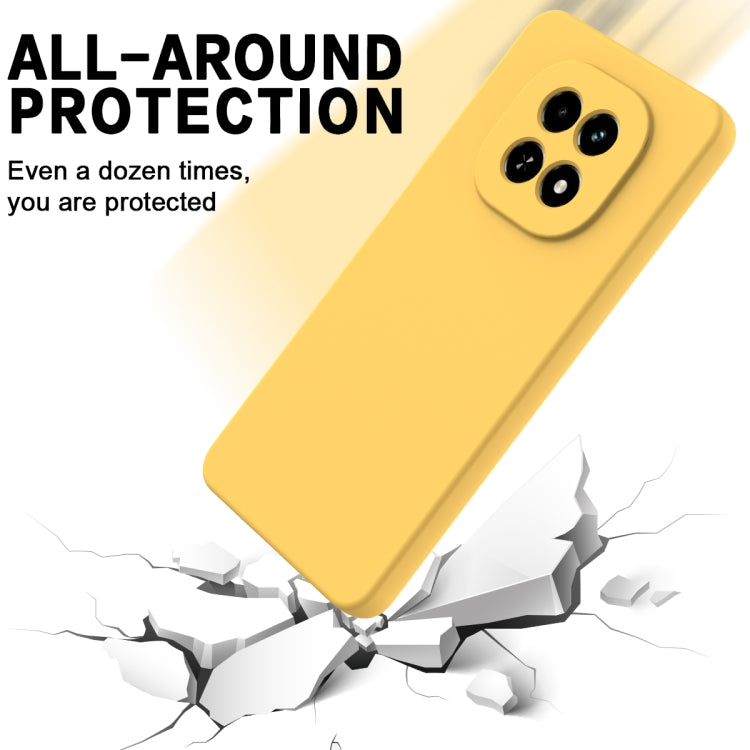 For Realme C63 5G / V60 5G Solid Color Liquid Silicone Dropproof Full Coverage Phone Case