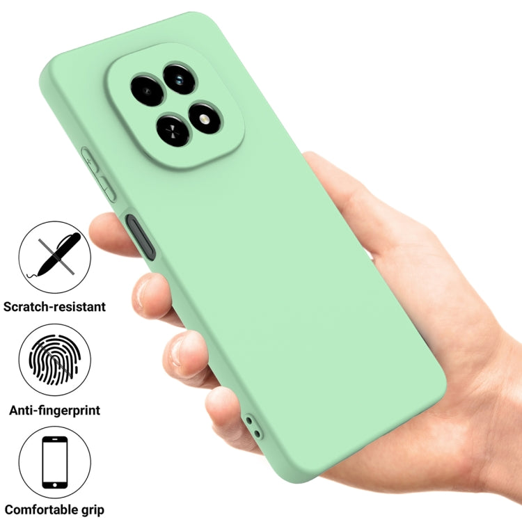 For Realme C63 5G / V60 5G Solid Color Liquid Silicone Dropproof Full Coverage Phone Case