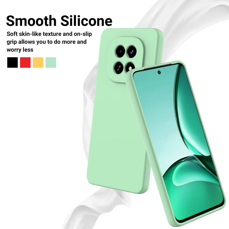 For Realme C63 5G / V60 5G Solid Color Liquid Silicone Dropproof Full Coverage Phone Case