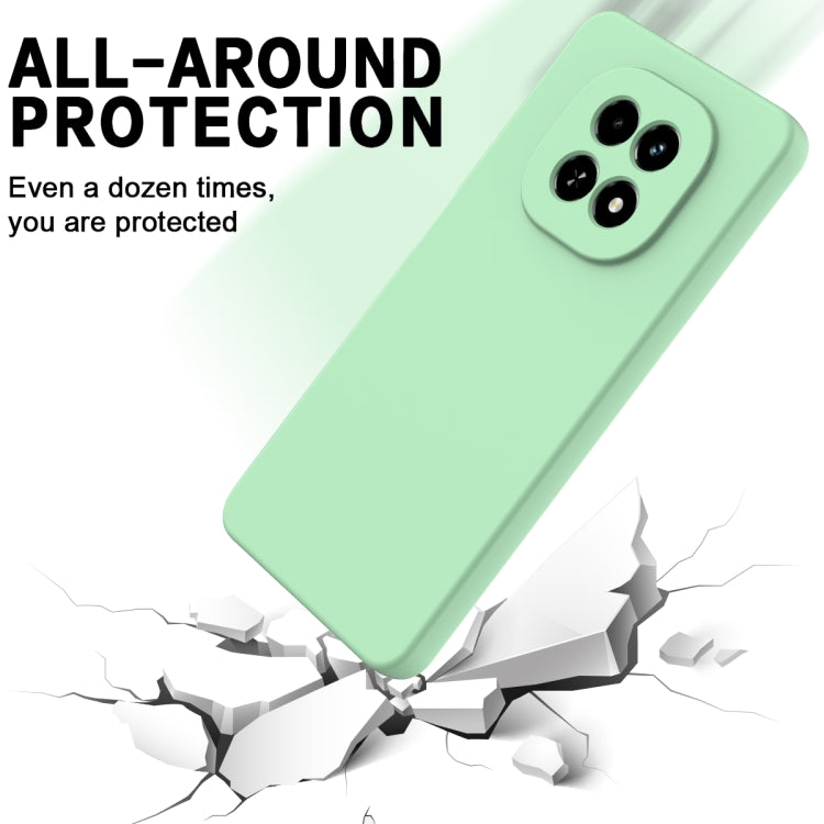 For Realme C63 5G / V60 5G Solid Color Liquid Silicone Dropproof Full Coverage Phone Case