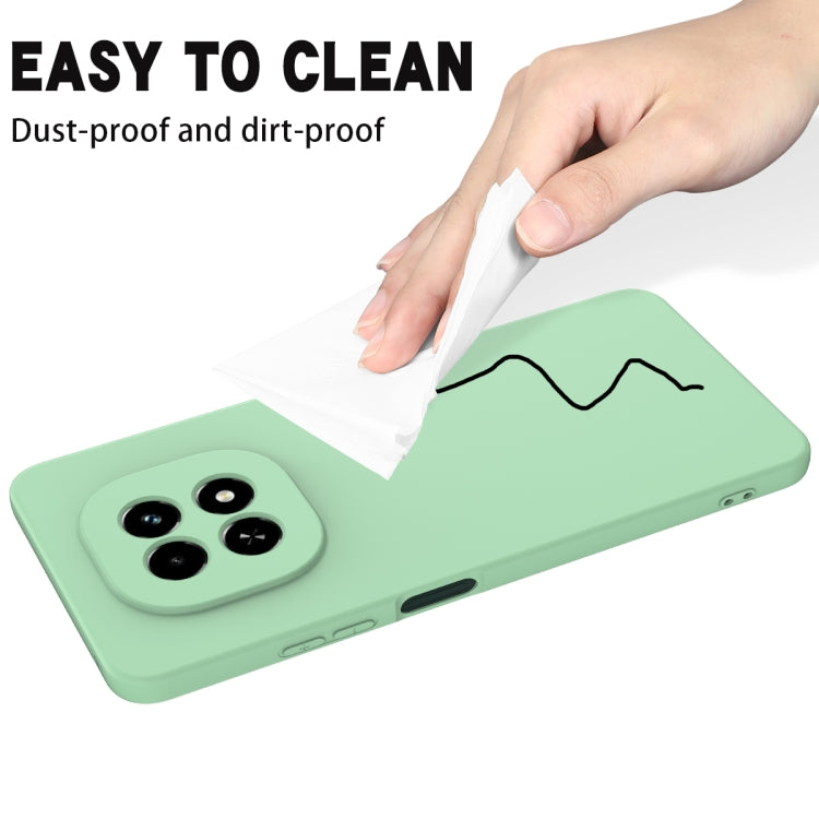 For Realme C63 5G / V60 5G Solid Color Liquid Silicone Dropproof Full Coverage Phone Case