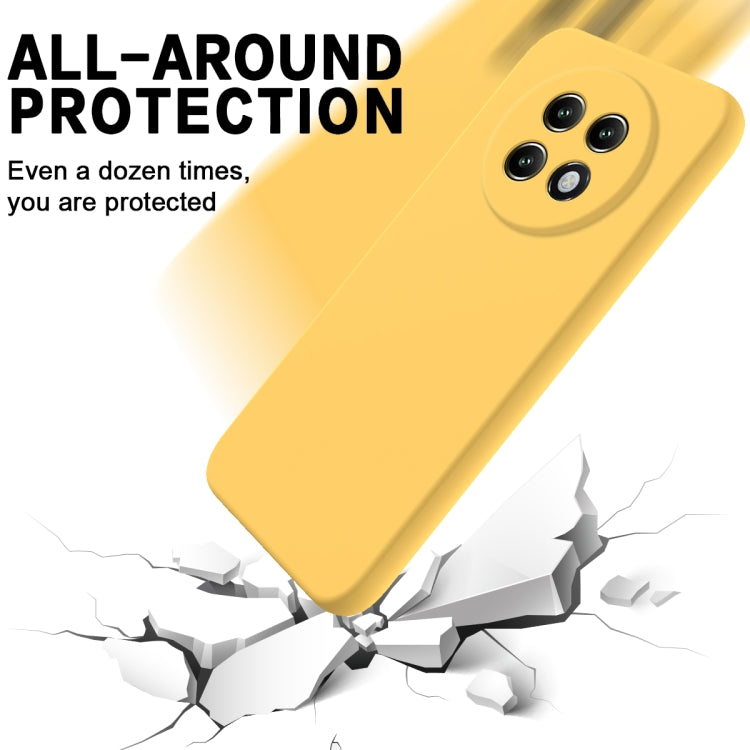For Realme P1 Speed Solid Color Liquid Silicone Dropproof Full Coverage Phone Case