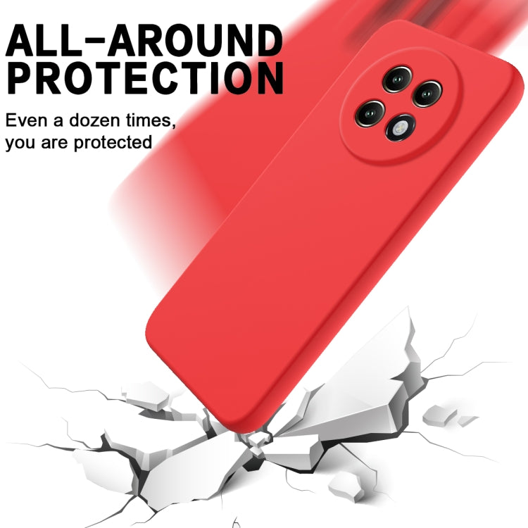 For Realme P1 Speed Solid Color Liquid Silicone Dropproof Full Coverage Phone Case