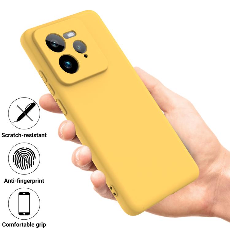 For Realme GT 7 Pro Solid Color Liquid Silicone Dropproof Full Coverage Phone Case