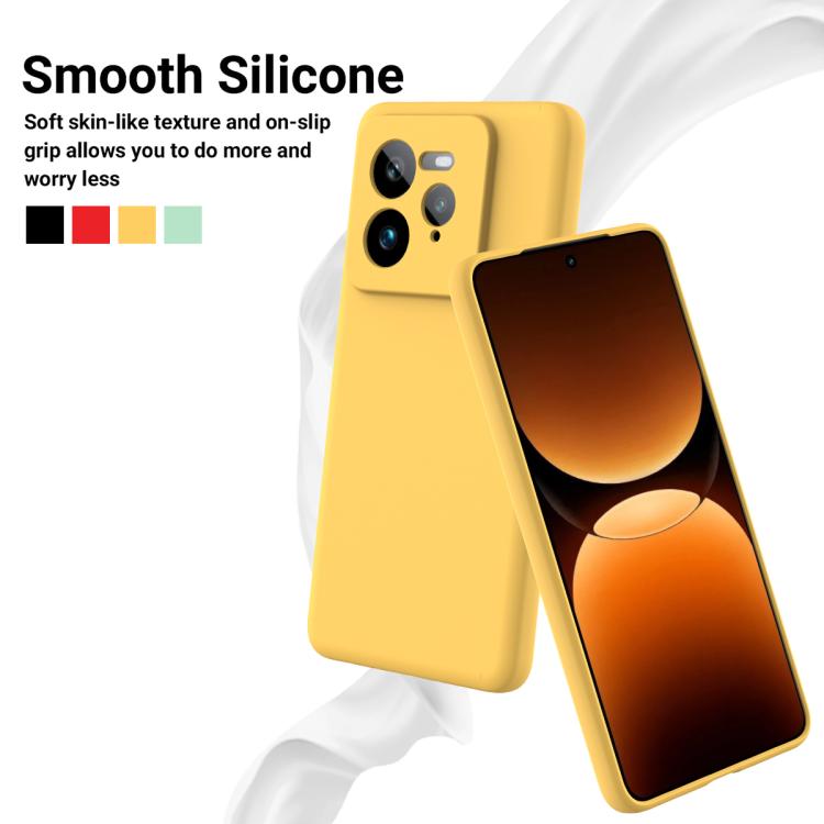 For Realme GT 7 Pro Solid Color Liquid Silicone Dropproof Full Coverage Phone Case