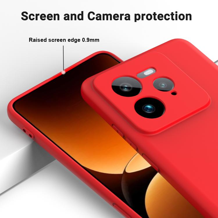 For Realme GT 7 Pro Solid Color Liquid Silicone Dropproof Full Coverage Phone Case