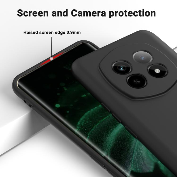 For Realme P2 Pro Solid Color Liquid Silicone Dropproof Full Coverage Phone Case