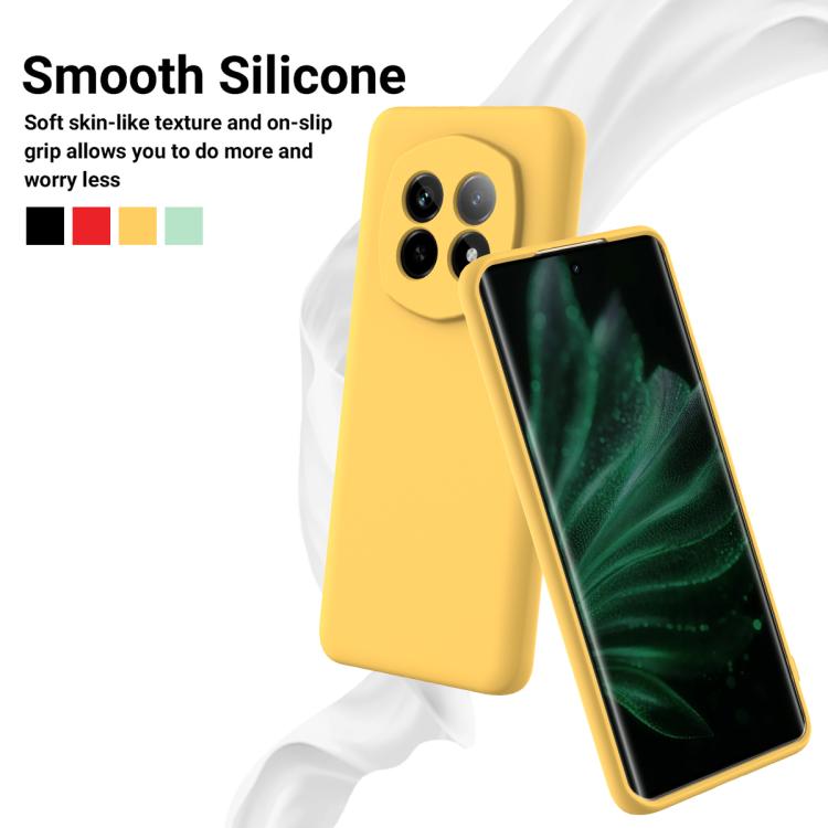 For Realme P2 Pro Solid Color Liquid Silicone Dropproof Full Coverage Phone Case