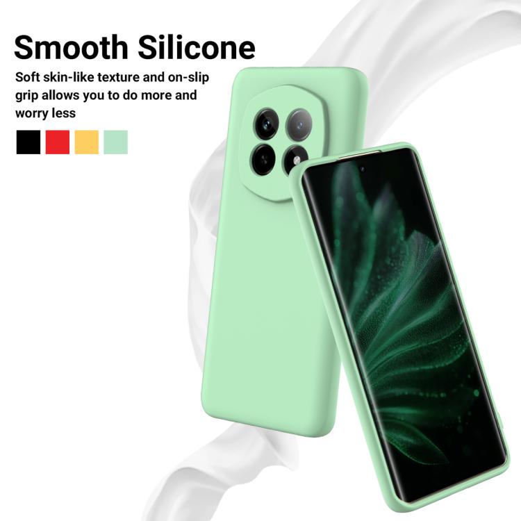 For Realme P2 Pro Solid Color Liquid Silicone Dropproof Full Coverage Phone Case
