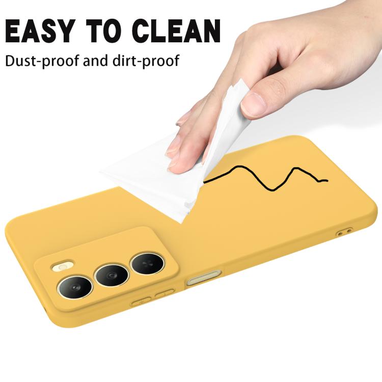 For Realme C75 5G / C73 5G Solid Color Liquid Silicone Dropproof Full Coverage Phone Case