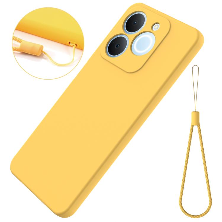 For Realme C71 4G India/Narzo 80 Lite 4G Solid Color Liquid Silicone Dropproof Full Coverage Phone Case