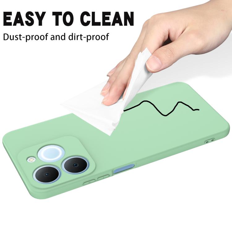 For Realme C71 4G India/Narzo 80 Lite 4G Solid Color Liquid Silicone Dropproof Full Coverage Phone Case