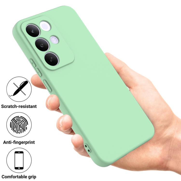 For Realme C85 Pro 4G Solid Color Liquid Silicone Dropproof Full Coverage Phone Case