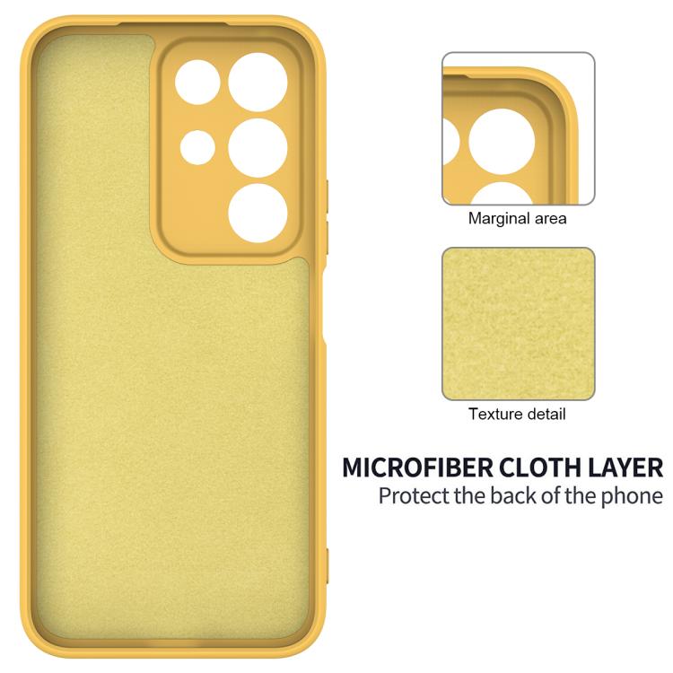 For Realme 15x 5G / C85 5G / C85 4G Solid Color Liquid Silicone Dropproof Full Coverage Phone Case