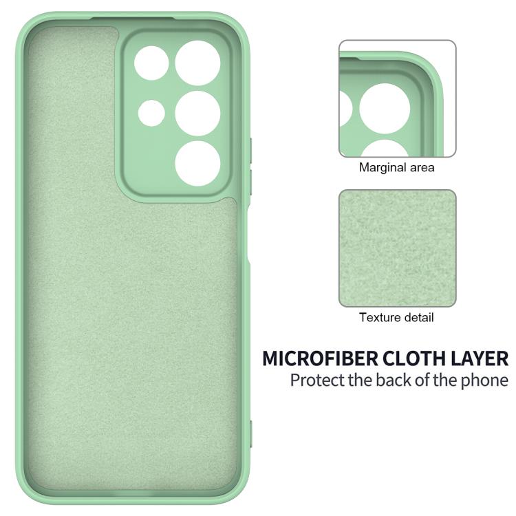 For Realme 15x 5G / C85 5G / C85 4G Solid Color Liquid Silicone Dropproof Full Coverage Phone Case
