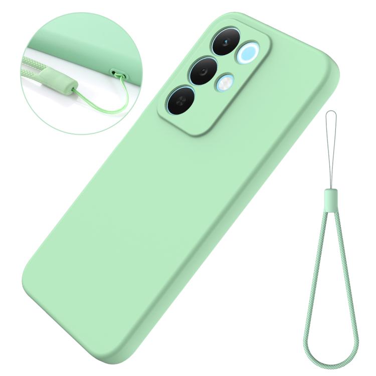 For Realme 15x 5G / C85 5G / C85 4G Solid Color Liquid Silicone Dropproof Full Coverage Phone Case
