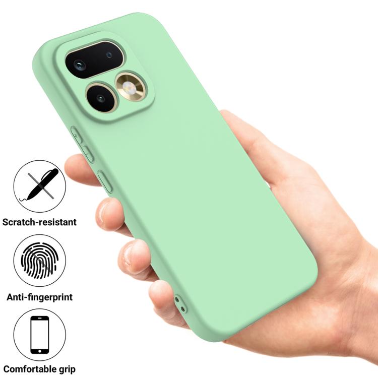 For Realme 16 Pro 5G Solid Color Liquid Silicone Dropproof Full Coverage Phone Case