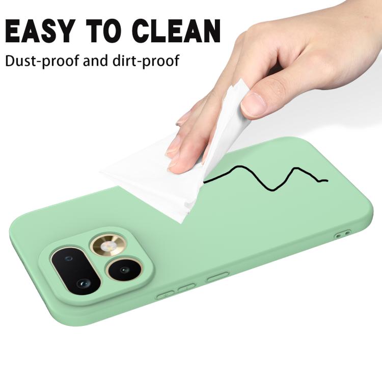 For Realme 16 Pro 5G Solid Color Liquid Silicone Dropproof Full Coverage Phone Case