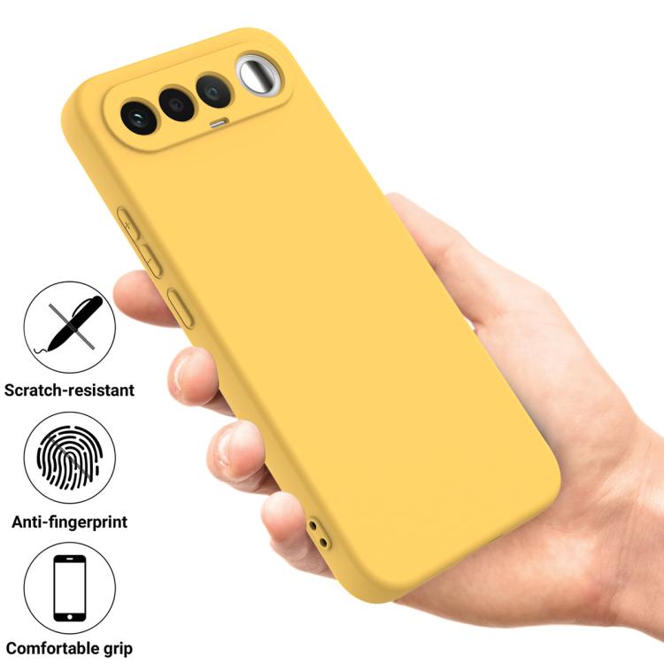 For Realme 16 5G Solid Color Liquid Silicone Dropproof Full Coverage Phone Case