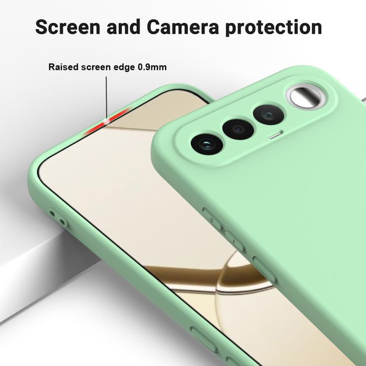 For Realme 16 5G Solid Color Liquid Silicone Dropproof Full Coverage Phone Case