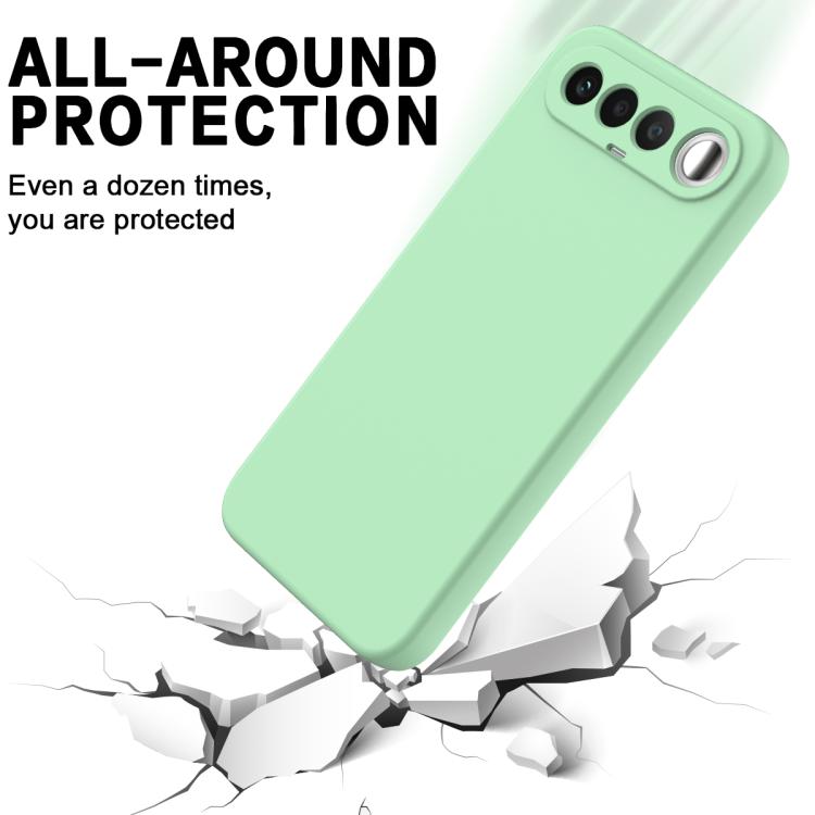For Realme 16 5G Solid Color Liquid Silicone Dropproof Full Coverage Phone Case