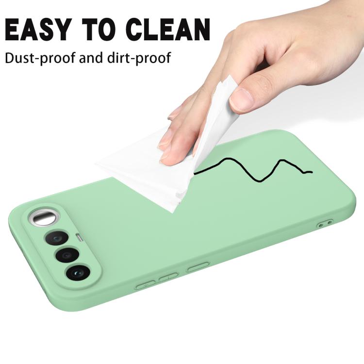 For Realme 16 5G Solid Color Liquid Silicone Dropproof Full Coverage Phone Case