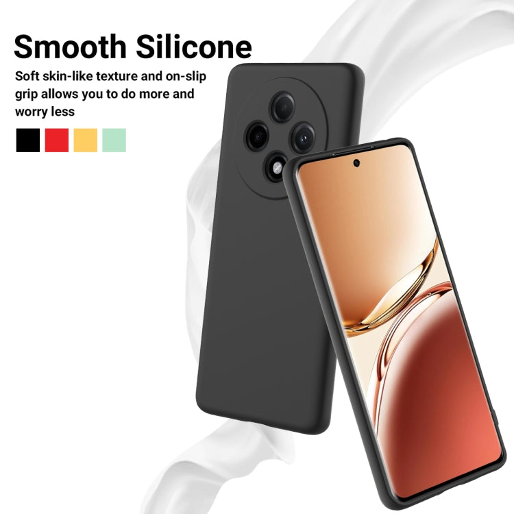 For OPPO F27 Pro / F27 Pro+ Solid Color Liquid Silicone Dropproof Full Coverage Phone Case