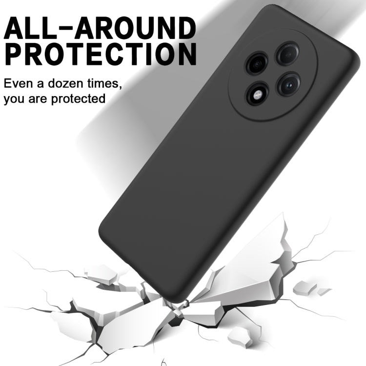 For OPPO F27 Pro / F27 Pro+ Solid Color Liquid Silicone Dropproof Full Coverage Phone Case