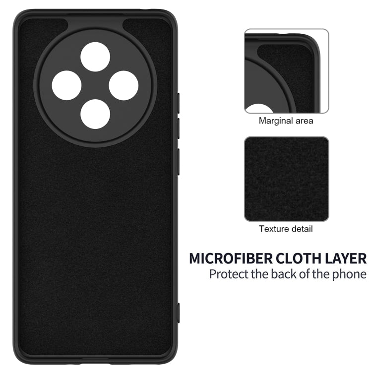 For OPPO F27 Pro / F27 Pro+ Solid Color Liquid Silicone Dropproof Full Coverage Phone Case