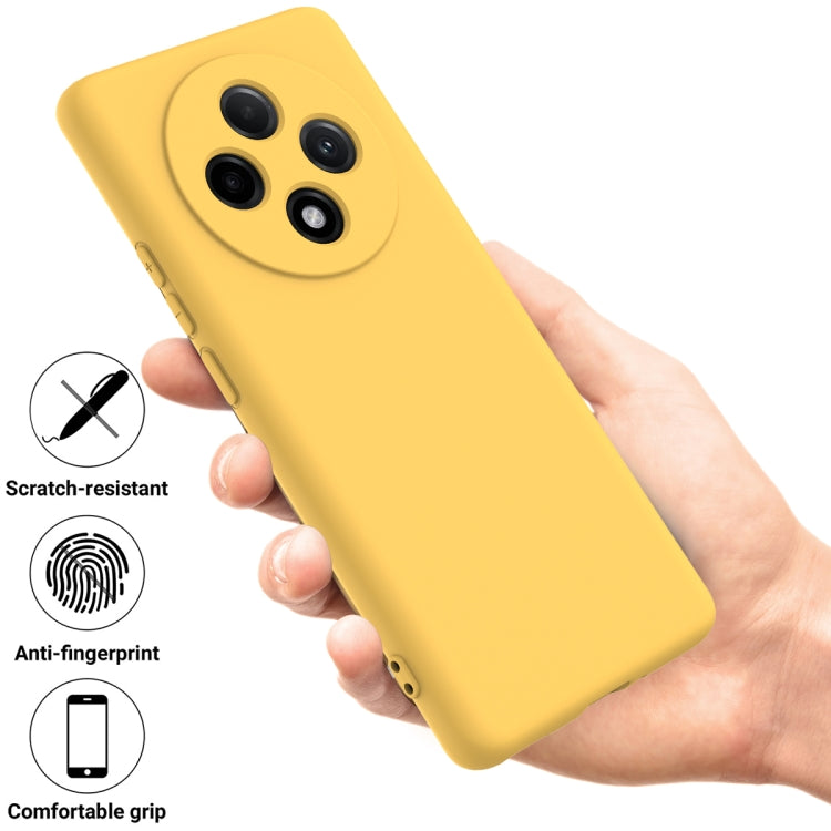 For OPPO F27 Pro / F27 Pro+ Solid Color Liquid Silicone Dropproof Full Coverage Phone Case