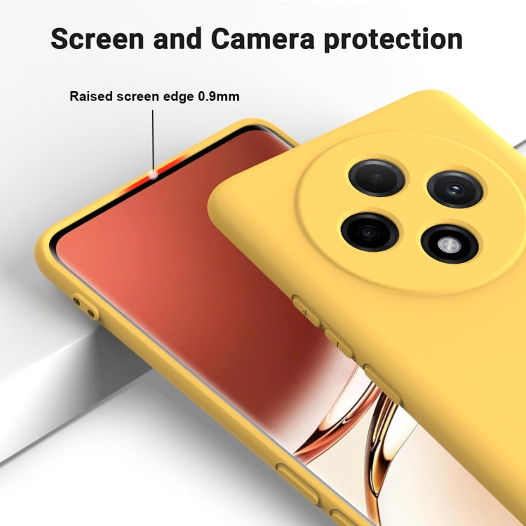 For OPPO F27 Pro / F27 Pro+ Solid Color Liquid Silicone Dropproof Full Coverage Phone Case