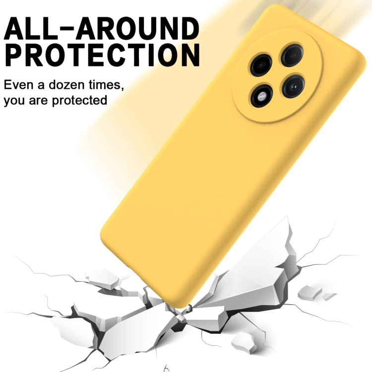 For OPPO F27 Pro / F27 Pro+ Solid Color Liquid Silicone Dropproof Full Coverage Phone Case