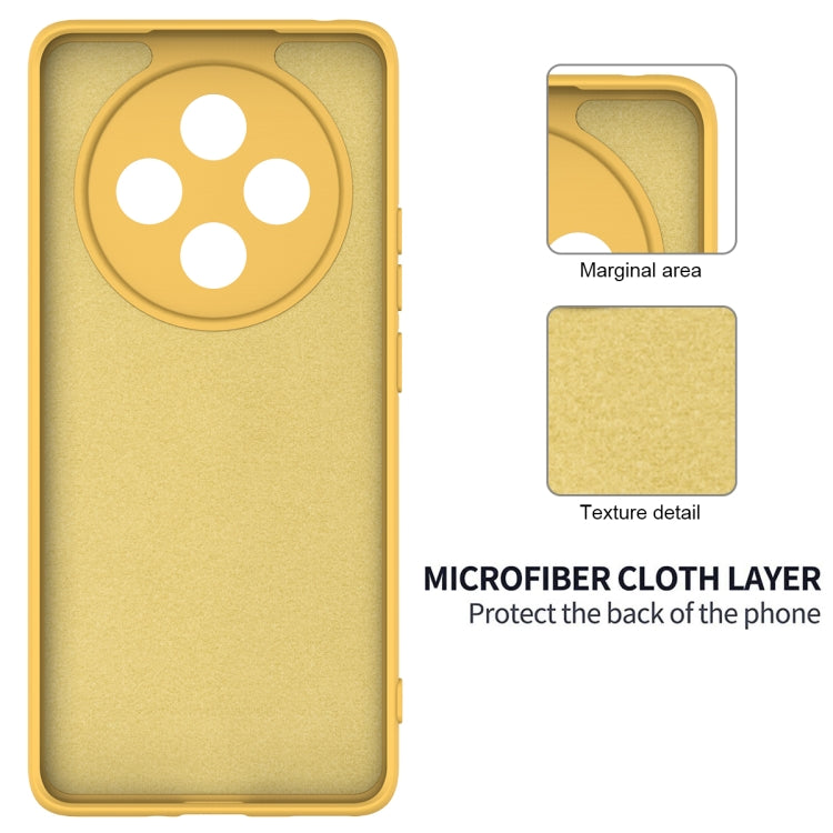 For OPPO F27 Pro / F27 Pro+ Solid Color Liquid Silicone Dropproof Full Coverage Phone Case