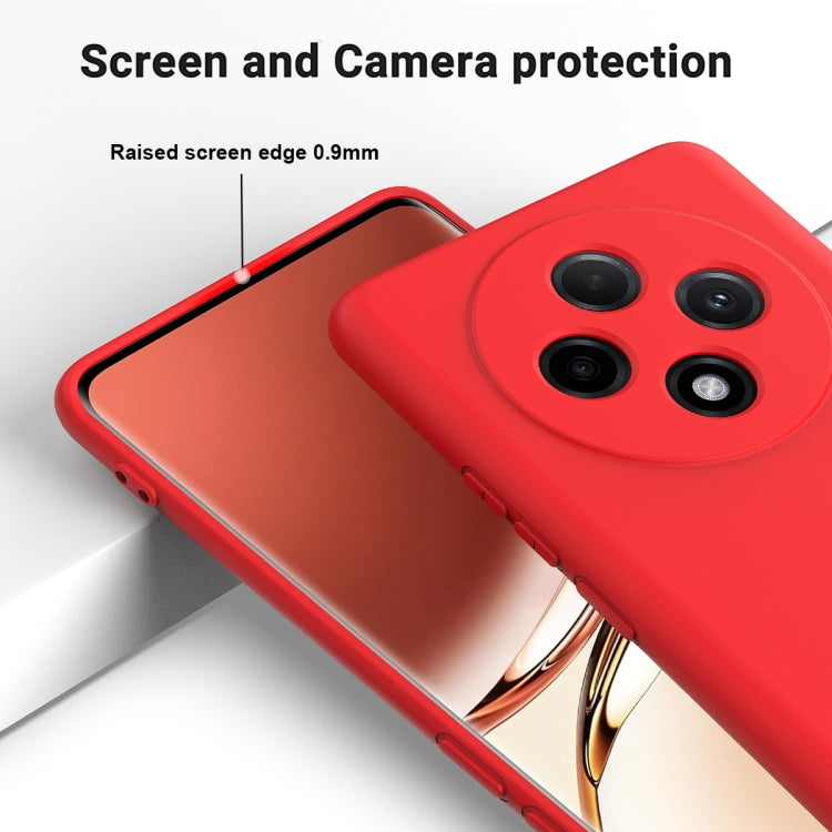 For OPPO F27 Pro / F27 Pro+ Solid Color Liquid Silicone Dropproof Full Coverage Phone Case