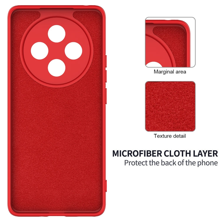 For OPPO F27 Pro / F27 Pro+ Solid Color Liquid Silicone Dropproof Full Coverage Phone Case