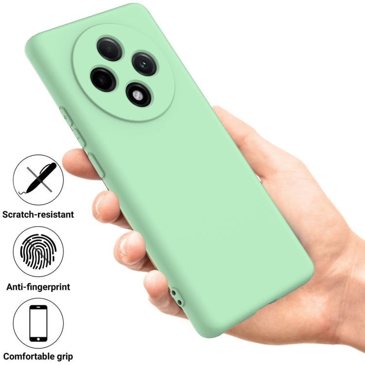 For OPPO F27 Pro / F27 Pro+ Solid Color Liquid Silicone Dropproof Full Coverage Phone Case