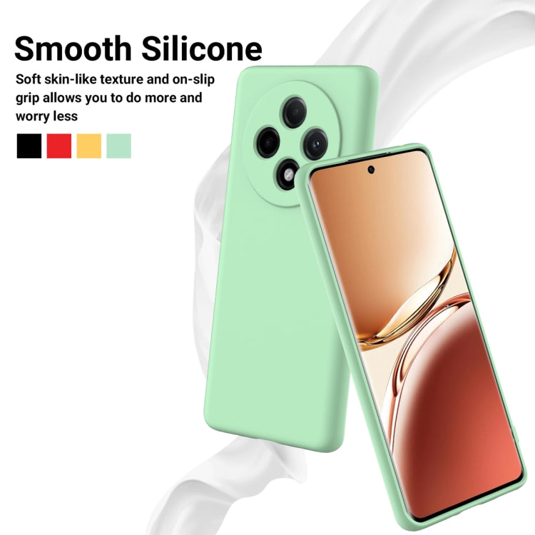 For OPPO F27 Pro / F27 Pro+ Solid Color Liquid Silicone Dropproof Full Coverage Phone Case