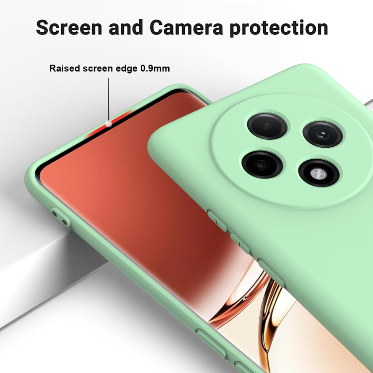 For OPPO F27 Pro / F27 Pro+ Solid Color Liquid Silicone Dropproof Full Coverage Phone Case
