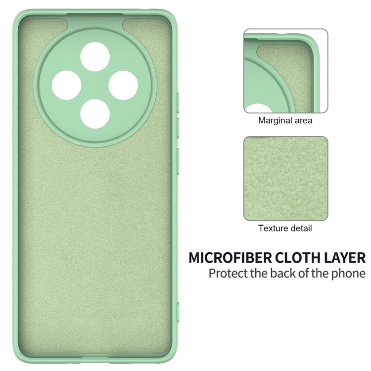 For OPPO F27 Pro / F27 Pro+ Solid Color Liquid Silicone Dropproof Full Coverage Phone Case