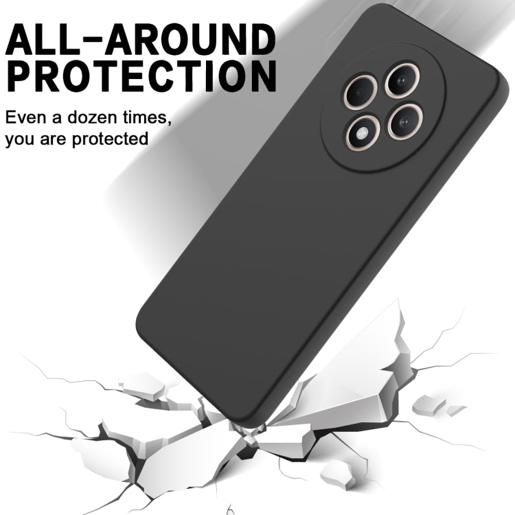 For OPPO F27 5G Solid Color Liquid Silicone Dropproof Full Coverage Phone Case