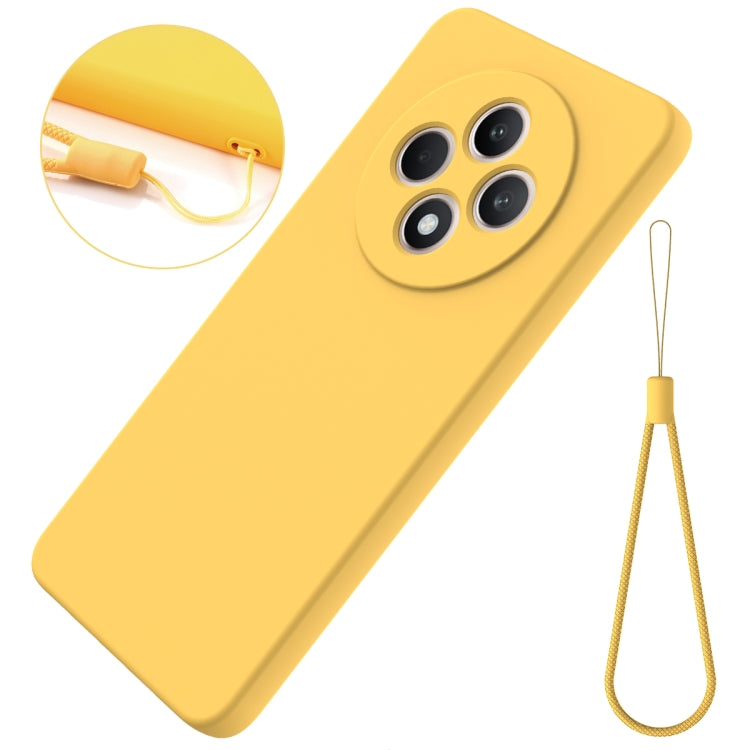 For OPPO F27 5G Solid Color Liquid Silicone Dropproof Full Coverage Phone Case