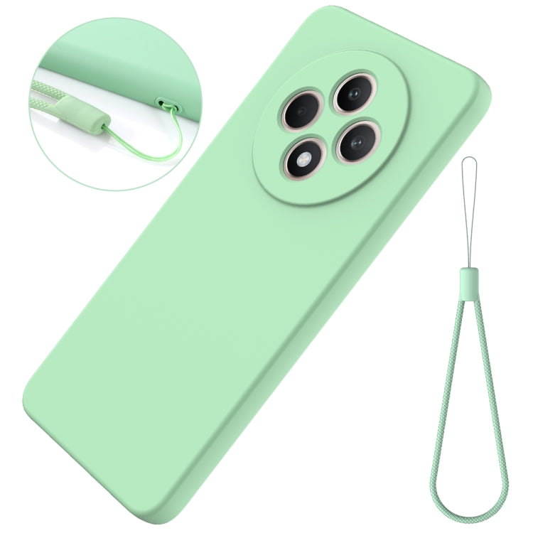 For OPPO F27 5G Solid Color Liquid Silicone Dropproof Full Coverage Phone Case