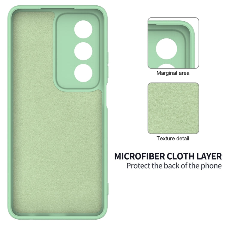 For OPPO A3 Pro 5G India Solid Color Liquid Silicone Dropproof Full Coverage Phone Case