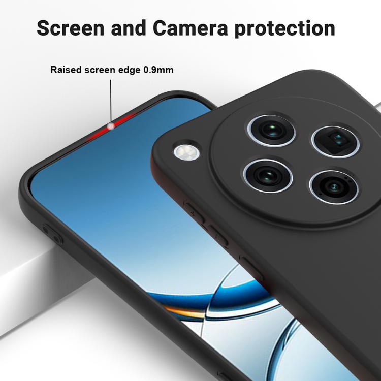 For OPPO Find X8 Pro Solid Color Liquid Silicone Dropproof Full Coverage Phone Case