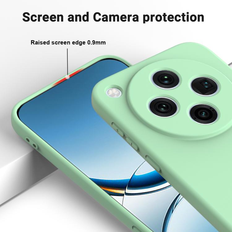 For OPPO Find X8 Pro Solid Color Liquid Silicone Dropproof Full Coverage Phone Case