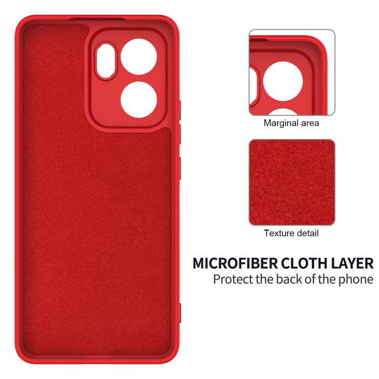 For OPPO Reno13 F 4G / 5G Solid Color Liquid Silicone Dropproof Full Coverage Phone Case