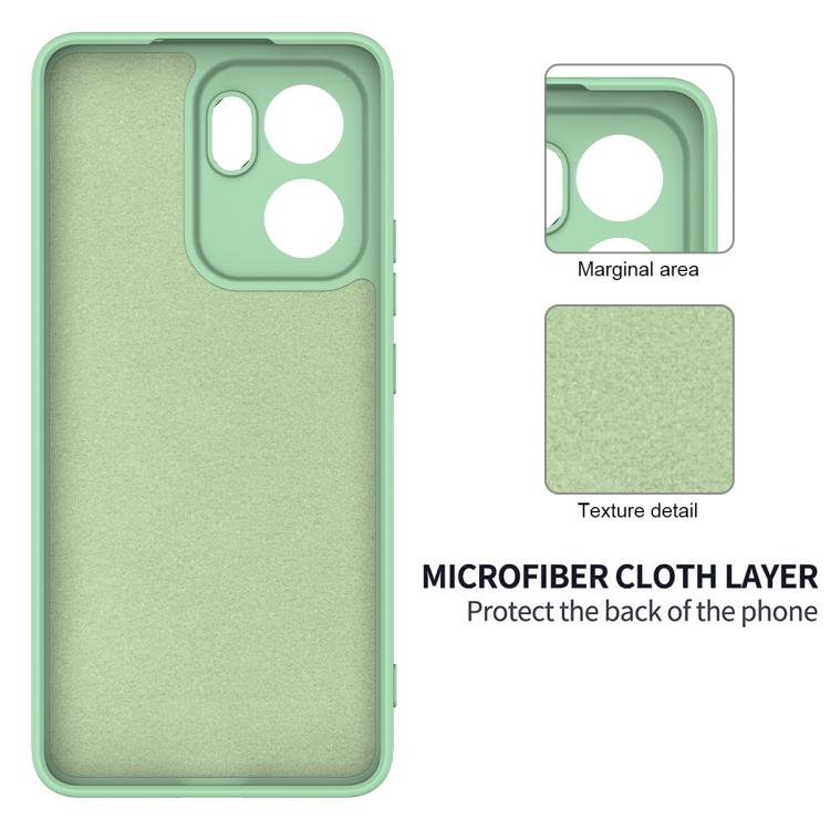 For OPPO Reno13 F 4G / 5G Solid Color Liquid Silicone Dropproof Full Coverage Phone Case