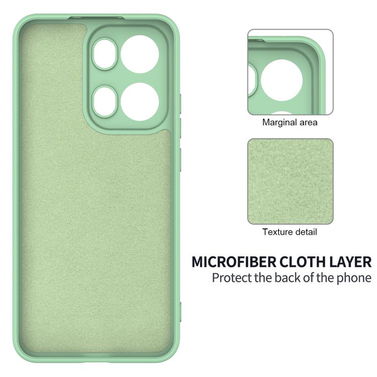For OPPO Reno13 Pro 5G Global Solid Color Liquid Silicone Dropproof Full Coverage Phone Case