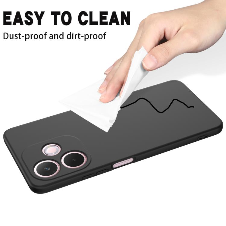 For OPPO A5 Pro 5G Solid Color Liquid Silicone Dropproof Full Coverage Phone Case